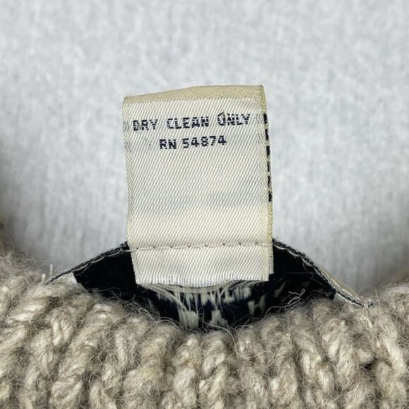 The Limited Womens Sweater‎ Small Wool Blend America Hand Knit Grandma Pullover - Picture 9 of 12